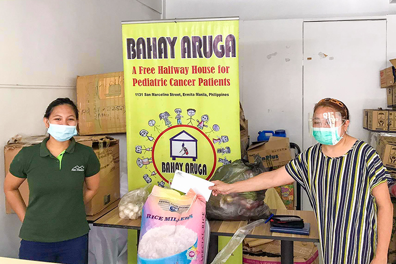 Aside from these blessings, we give our prayers to Bahay Aruga, a halfway house for cancer-stricken children.